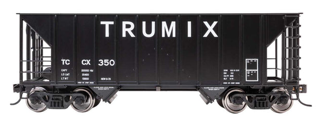 34' Greenville 100-Ton 2-Bay Hopper - Ready to Run -- Trumix #350-1