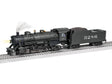2-8-2 Mikado - 3-Rail w/Sound, LionChief(R) Plus 2.0 Remote & Bluetooth -- Santa Fe #3286 (black)-1