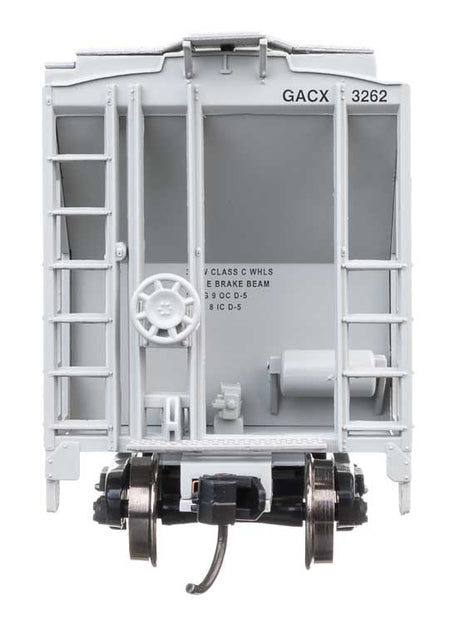 37' 2980 Cubic-Foot 2-Bay Covered Hopper - Ready to Run -- GACX #3262-3